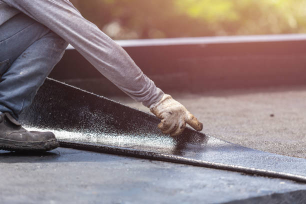 Professional Exterior Waterproofing technician working in Freedom, NY